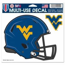 West Virginia University Mountaineers Football - 5x6 Ultra Decal