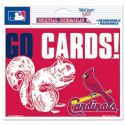 St. Louis Cardinals Go Cards - 5x6 Ultra Decal