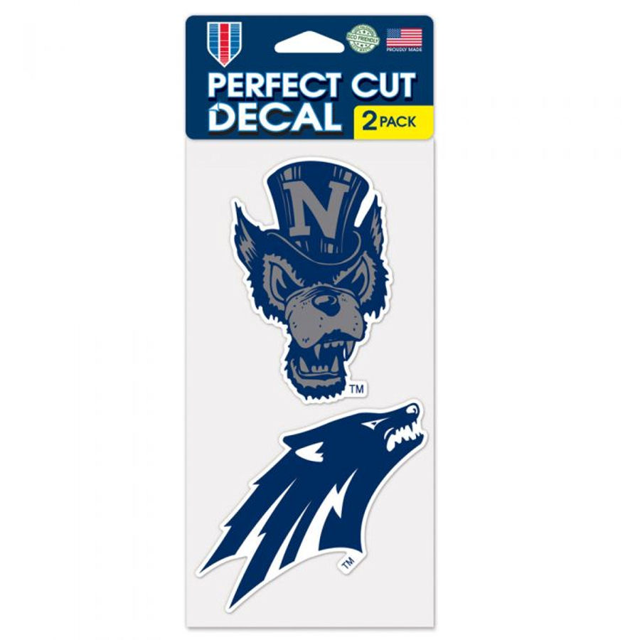 University of Nevada-Reno Wolfpack - Set of Two 4x4 Die Cut Decals at ...