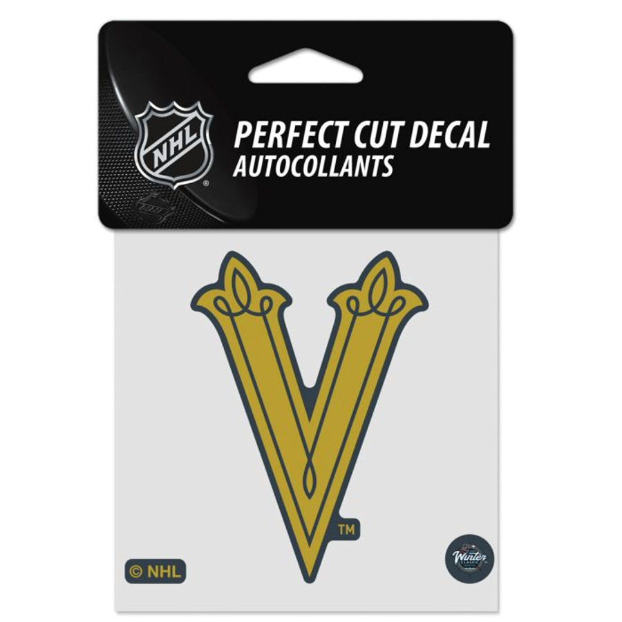 Vegas Golden Knights Winter Classic Logo - 4x4 Die Cut Decal