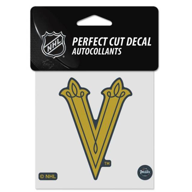 Vegas Golden Knights Winter Classic Logo - 4x4 Die Cut Decal