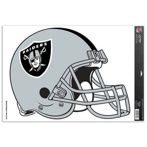 Oakland Raiders Helmet - 11x17 Ultra Decal