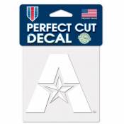 University Of Texas At Arlington Mavericks - 4x4 White Die Cut Decal