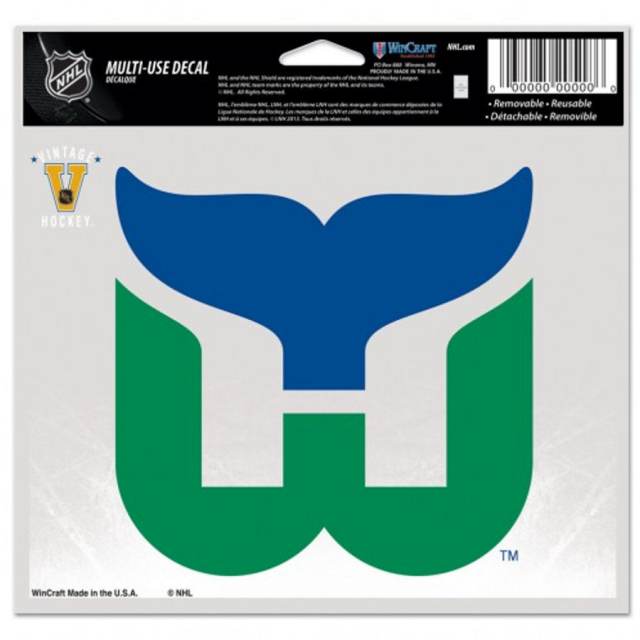 Hartford Whalers - 5x6 Ultra Decal