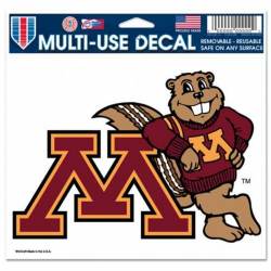 University Of Minnesota Golden Gophers Retro - 5x6 Ultra Decal