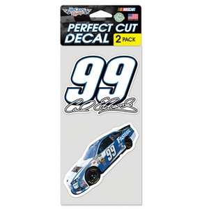 Carl Edwards #99 - Set of Two 4x4 Die Cut Decals