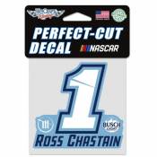Ross Chastain #1 Busch Light - 4x4 Die Cut Decal