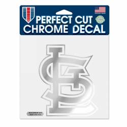 St. Louis Cardinals - 6x6 Chrome Die Cut Decal