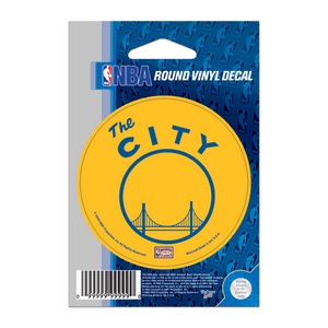 Golden State Warriors Retro - 3x3 Round Vinyl Sticker