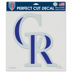 Colorado Rockies Alternate - 8x8 Full Color Die Cut Decal