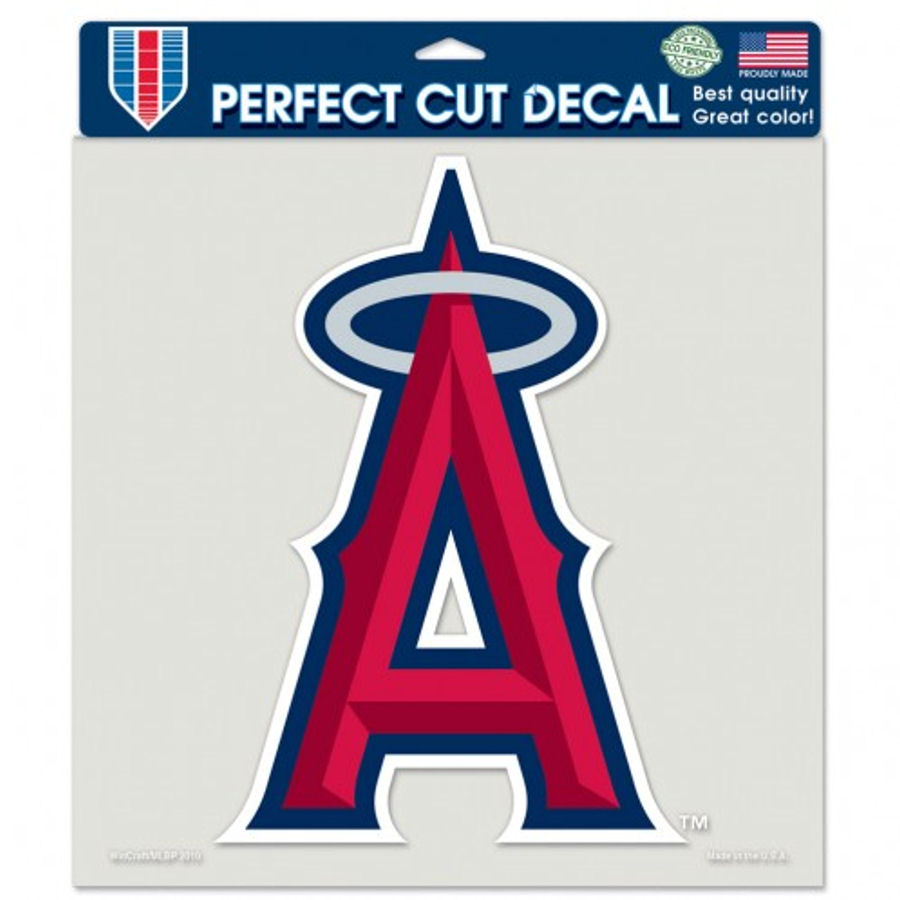 Los Angeles Angels of Anaheim Logo - 8x8 Full Color Die Cut Decal at ...