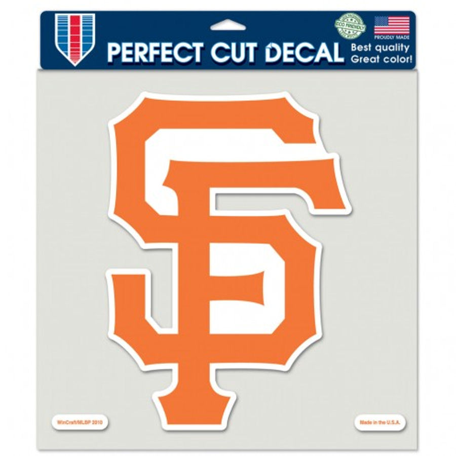 San Francisco Giants - 8x8 Full Color Die Cut Decal