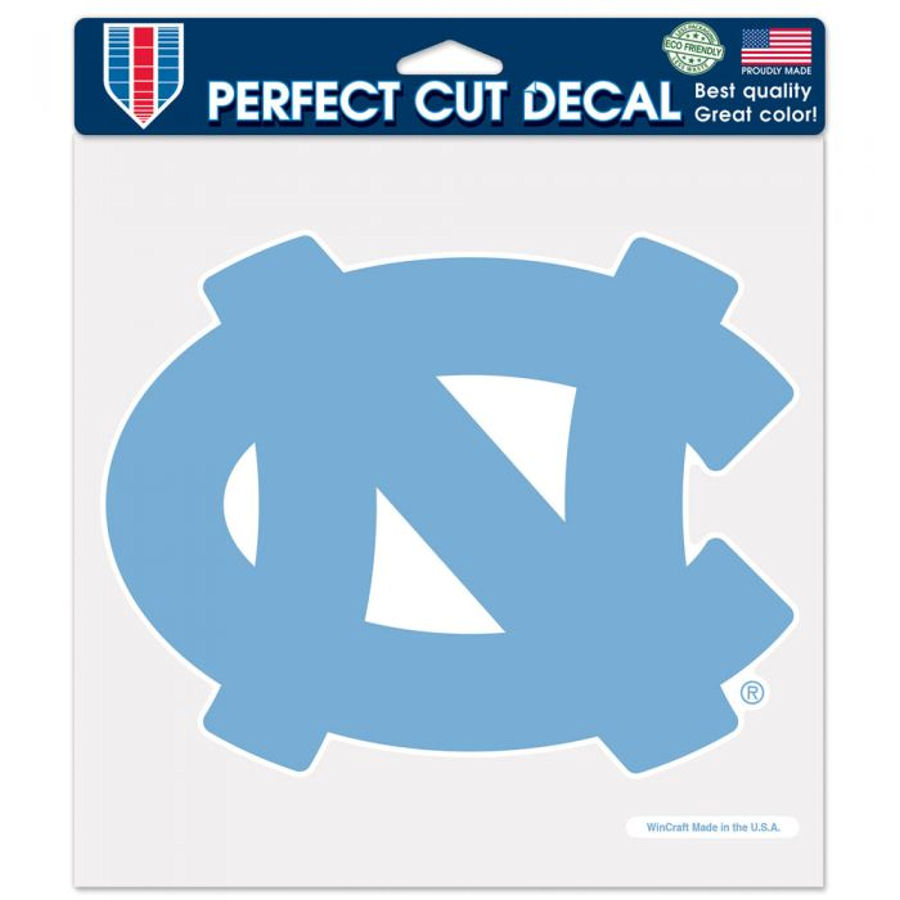 University Of North Carolina Tar Heels - 8x8 Full Color Die Cut Decal