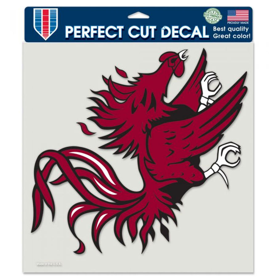 University Of South Carolina Gamecocks - 8x8 Full Color Die Cut Decal