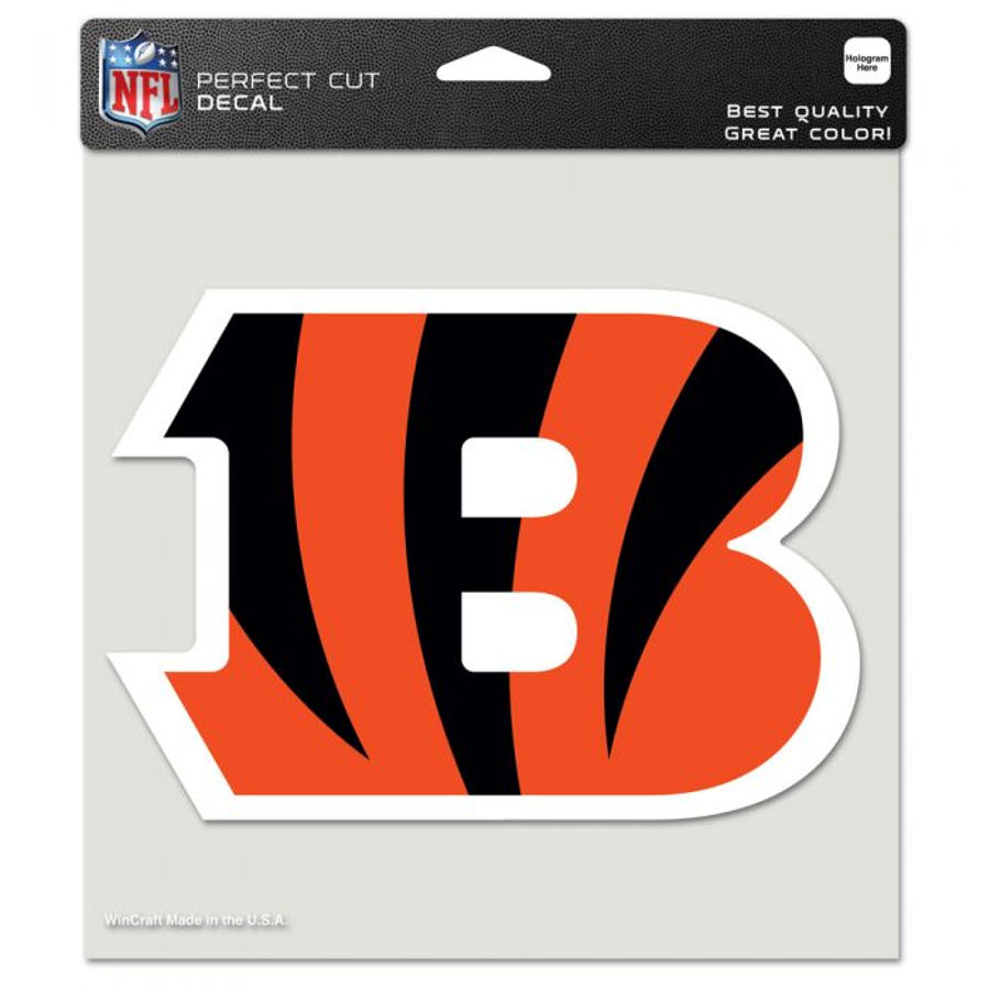 Cincinnati Bengals - 8x8 Full Color Die Cut Decal