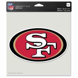 San Francisco 49ers - Sheet Of 3 Carbon Fiber Triple Spirit Stickers at  Sticker Shoppe