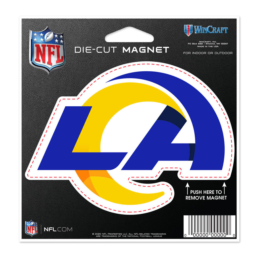 Los Angeles Rams - 8X8 Full Color Die Cut Decal At Sticker Shoppe