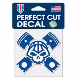 Detroit Pistons Gaming Logo - 4x4 Die Cut Decal
