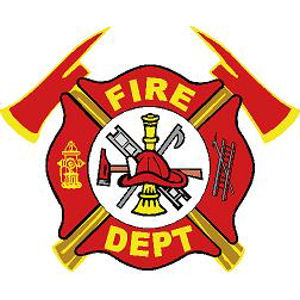 thumbnail interactive-video image 1 of Red Maltese Cross Volunteer Fire Department Decals – 3-Pack Firefighter Sticker For Car, Locker, Helmet 1 of 2
