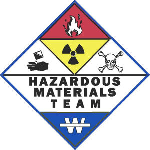 Haz-Mat Team - Decal
