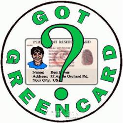 Got Greencard - Sticker