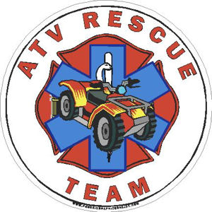 ATV Rescue Team - Sticker