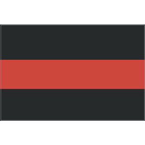 Thin Red Line - Sticker