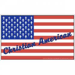 Christian American - Decal