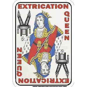 Extrication Sticker Extrication Queen Vinyl Sticker at Sticker Shoppe
