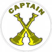 Fire Captain Bugles - Decal