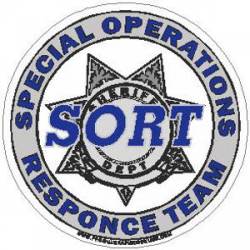 7 Point Star Special Operations Responce Team - Decal