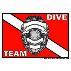 Police Dive Team - Decal