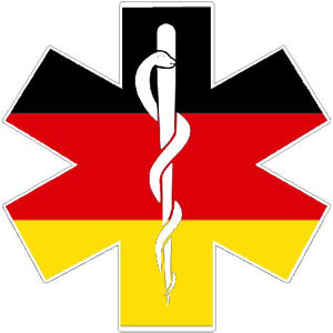 German Star Of Life - Sticker