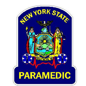 R 59 New York Paramedic Reflective Vinyl Decal NY EMT Patch Sticker Emergency 