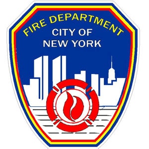 FDNY 30 cm Fire Department City of New York Aufkleber Sticker Bumper RAR!