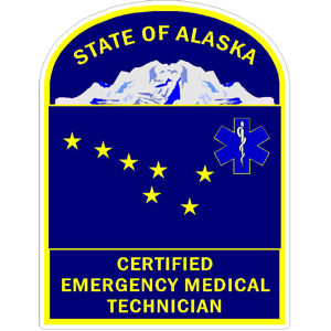Alaska EMT - Helmet Decal