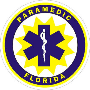 Florida Paramedic - Sticker
