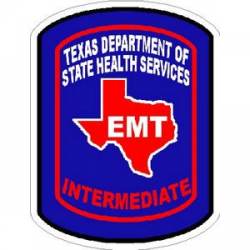 Texas EMT Intermediate - Vinyl Sticker