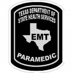 Texas Paramedic Subdued - Vinyl Sticker