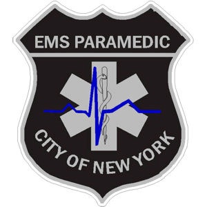 New York City EMS Paramedic - Vinyl Sticker at Sticker Shoppe