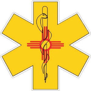 State of New Mexico Star of Life - Decal