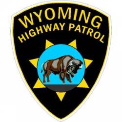 Wyoming Highway Patrol - Sticker