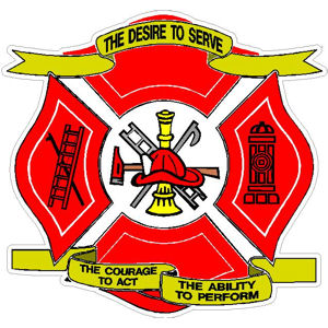 Desire To Serve Maltese Cross - Decal