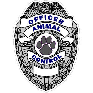 Animal Control Officer Badge - Sticker at Sticker Shoppe