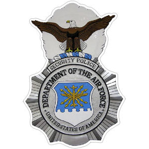 USAF Security Police - Decal
