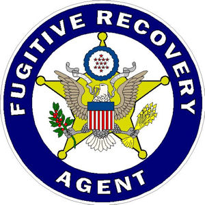 Fugitive Recovery Agent - Blue Decal