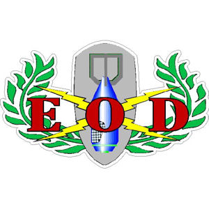 Explosive Ordnance Disposal - Decal