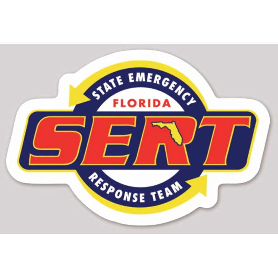 Florida SERT State Emergency Response Team - Vinyl Sticker