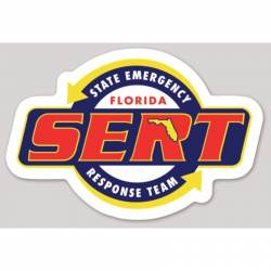 Florida SERT State Emergency Response Team - Vinyl Sticker
