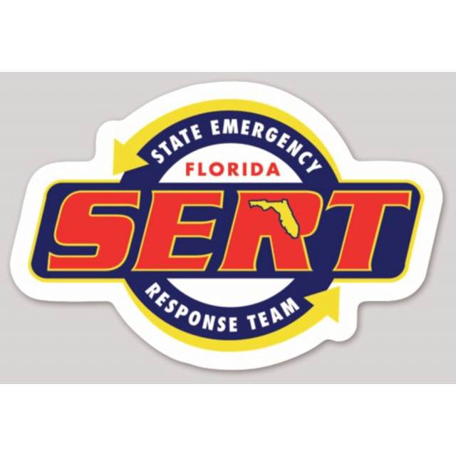 Florida SERT State Emergency Response Team - Vinyl Sticker